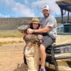 Nabilla Benattia et Thomas Vergara en Afrique du sud, le 5 mars 2020