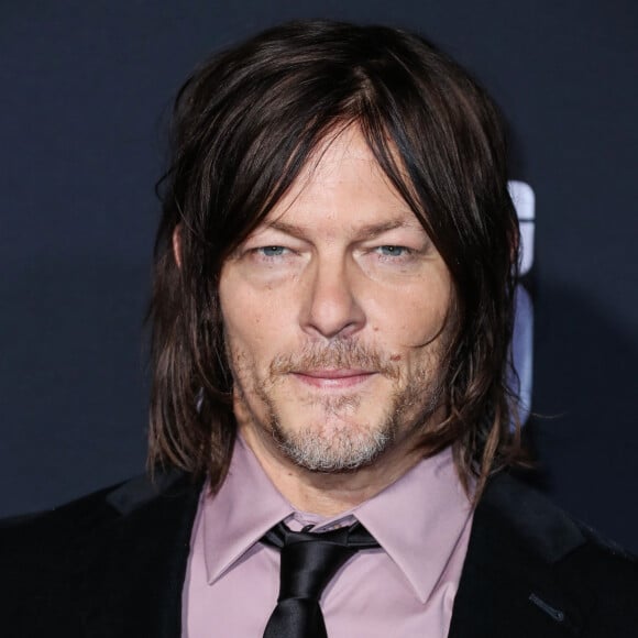 Norman Reedus à la projection de la saison 10 de The Walking Dead au théâtre TCL Chinese dans le quartier de Hollywood à Los Angeles, le 23 septembre 2019