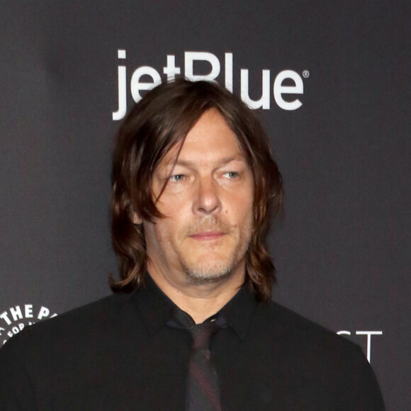 Norman Reedus au photocall de "The Walking Dead" lors du PaleyFest 2019 à Los Angeles, le 22 mars 2019.