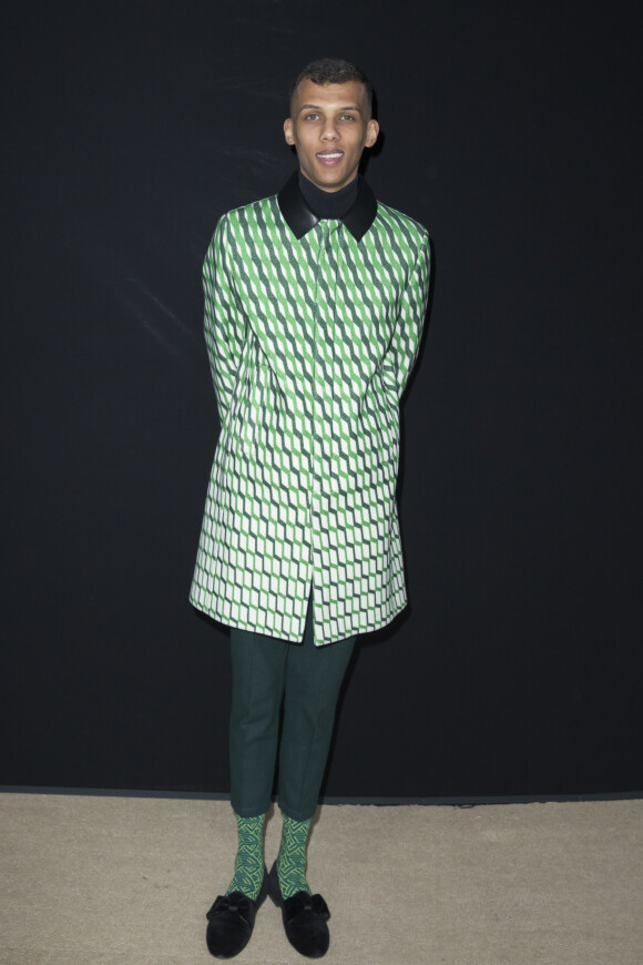 Mariage - Stromae s'est marié en secret avec Coralie Barbier - Stromae - People au défilé de mode "Valentino", collection prêt-à-porter automne-hiver 2015/2016, à Paris. Le 10 mars 2015.
