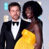 Joshua Jackson et Jodie Turner-Smith lors des BATA Awards le 2 février 2020 au Royal Albert Hall à Londres.