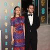 Olga Kurylenko et Ben Cura à la 72ème cérémonie annuelle des BAFTA Awards au Royal Albert Hall à Londres, le 10 février 2019.