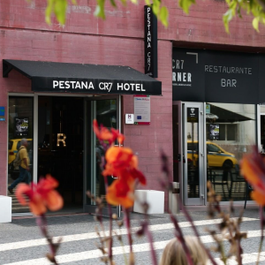 L'hôtel Pestana CR7 de Cristiano Ronaldo, à Funchal. Février 2020.