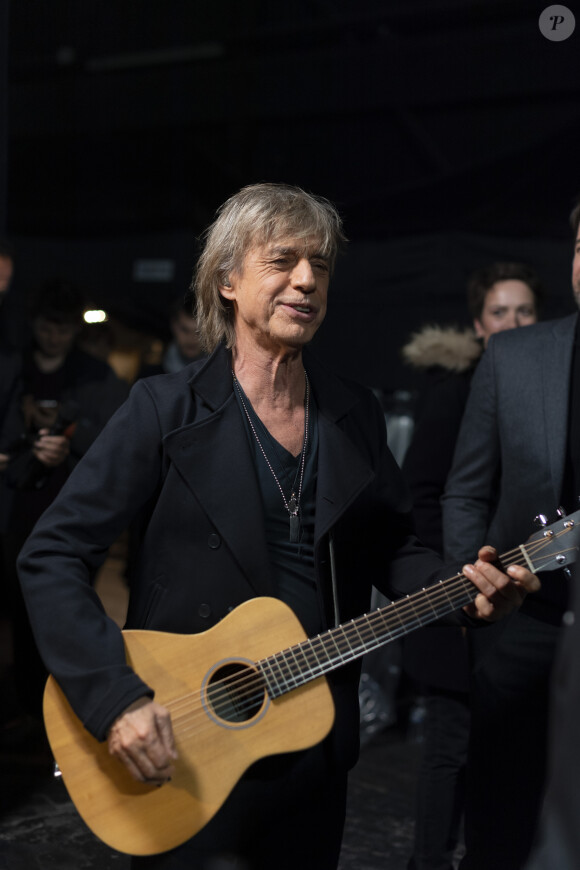 Exclusif - Jean-Louis Aubert - Surprises - Backstage de l'enregistrement de l'émission "La Chanson secrète 4", qui sera diffusée le 4 janvier 2020 sur TF1, à Paris. Le 17 décembre 2019 © Gaffiot-Perusseau / Bestimage