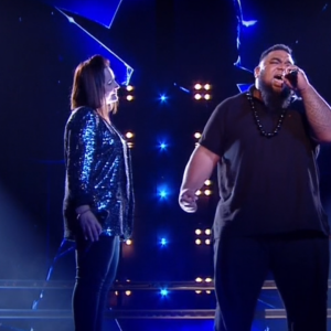 Battle entre Jimmy et Nataly dans The Voice, talents de Lara Fabian - samedi 21 mars 2020, TF1