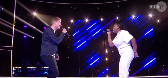 Battle entre Terence et Manne dans The Voice, talents d'Amel Bent - Samedi 21 mars 2020, TF1
