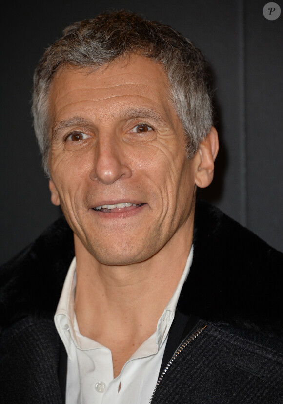 Nagui - Photocall lors de la 22ème cérémonie des Lumières de la presse internationale au Théâtre de la Madeleine à Paris, le 30 janvier 2017. © Veeren/Bestimage