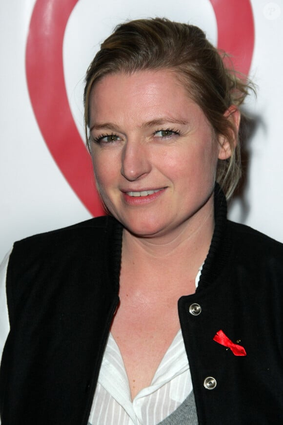 Anne-Élisabeth Lemoine lors du lancement du Sidaction 2010 au Casino de Paris, à Paris le 3 mars 2010