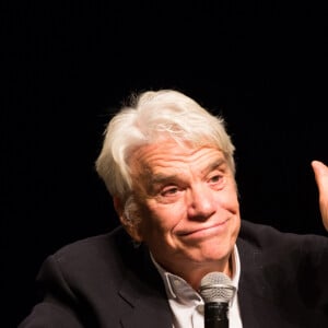 Bernard Tapie donne une conférence "Qui est le vrai Bernard Tapie" au Forum de Liège, Belgique, le 27 septembre 2018, © Alain Rolland/ImageBuzz/Bestimage