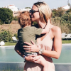Julie Taton et son fils Côme (3 ans).
