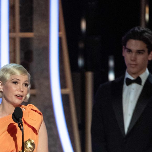 Michelle Williams lors de la cérémonie de la 77ème édition des "Golden Globes Awards" à Los Angeles, le 5 janvier 2020.