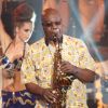 Manu Dibango - Exclusif - Enregistrement de l'émission "Les années bonheur" diffusée le 11 janvier 2014.