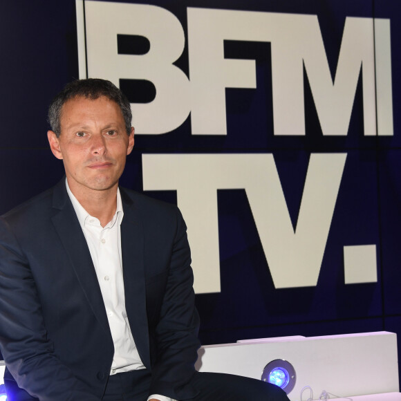 Marc-Olivier Fogiel, PDG de BFM.TV - Conférence de presse de rentrée de BFM.TV à Paris le 5 septembre 2019. © Guirec Coadic / Bestimage
