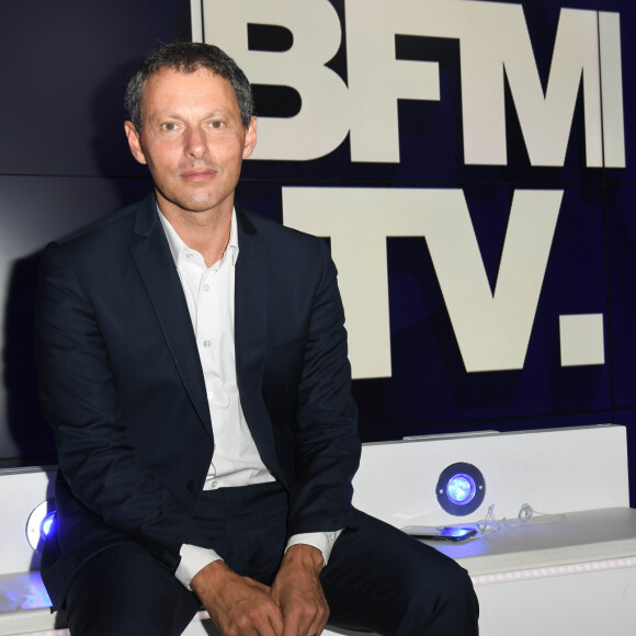 Marc-Olivier Fogiel, PDG de BFM.TV - Conférence de presse de rentrée de BFM.TV à Paris le 5 septembre 2019. © Guirec Coadic / Bestimage