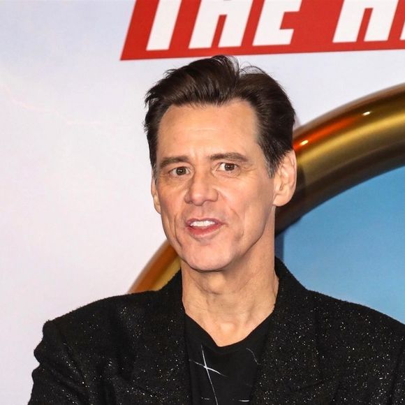 Jim Carrey à la première du film "Sonic The Hedgehog" à Londres, le 30 janvier 2020.