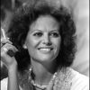 Claudia Cardinale invitée sur la chaîne télévisée Antenne 2. Le 21 avril 1978.