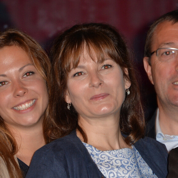 Cecilia Hornus et Dounia Coesens - Prix Ambassadeur ELA 2014 à la Cité des Sciences et de l'Industrie au Parc de la Vilette à Paris le 4 juin 2014.