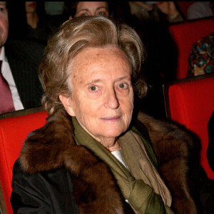 Bernadette Chirac - Henri Salvador tire sa révérence et fait ses adieux sur scène. Palais des congrès de Paris. Le 21 décembre 2007.