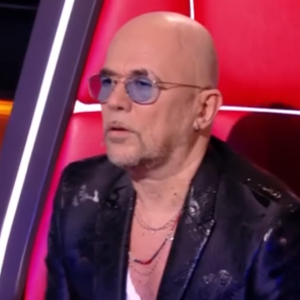 Pascal Obispo lors des battles de "The Voice 2020". Emission du samedi 28 mars 2020, TF1