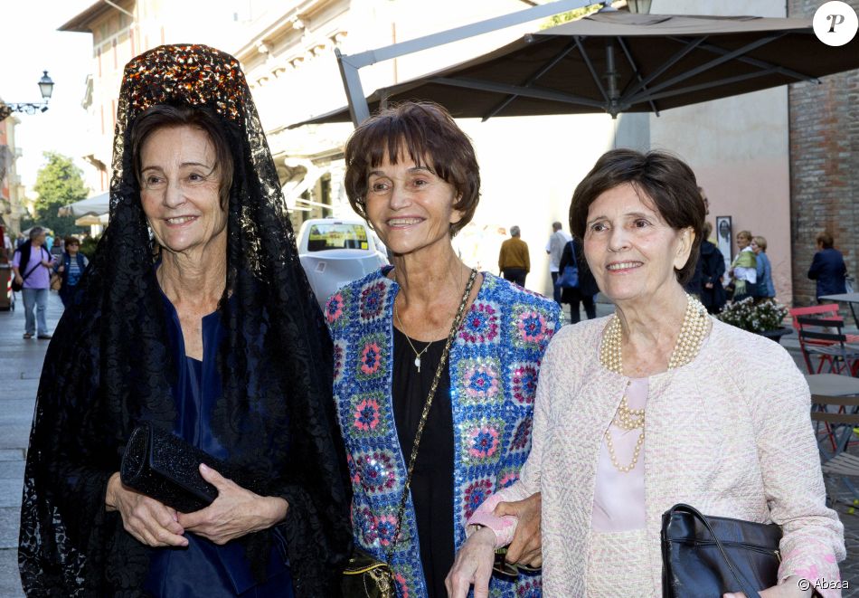 La princesse Maria Teresa de Bourbon-Parme à la cathédrale de Parme en septembre 2016. - Purepeople