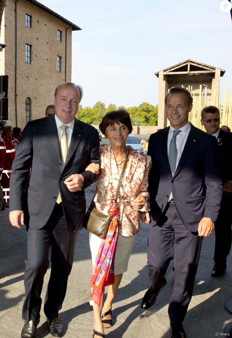 La princesse Maria Teresa de Bourbon-Parme à Piacenza en Italie en 2016. - Purepeople
