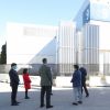 Le roi Felipe VI et la reine Letizia d'Espagne ont visité le 26 mars 2020 un hôpital de campagne installé au Palais des Congrès de Madrid (IFEMA) pour répondre à la crise sanitaire du coronavirus.