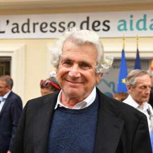 Exclusif - Michel Boujenah durant l'inauguration de "L'adresse des aidants", un nouveau lieu pour accompagner ceux qui aident un proche malade en situation de handicap ou en perte d'autonomie. Michel Boujenah est le parrain de "L'adresse des aidants". Nice, le 4 octobre 2019. © Bruno Bebert/Bestimage