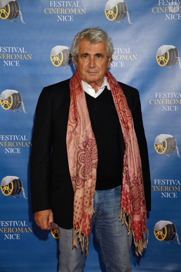 Michel Boujenah durant la soirée d'ouverture de la 1ère éditon du Festival Ciné Roman à Nice le 23 octobre 2019. © Bruno Bebert/Bestimage