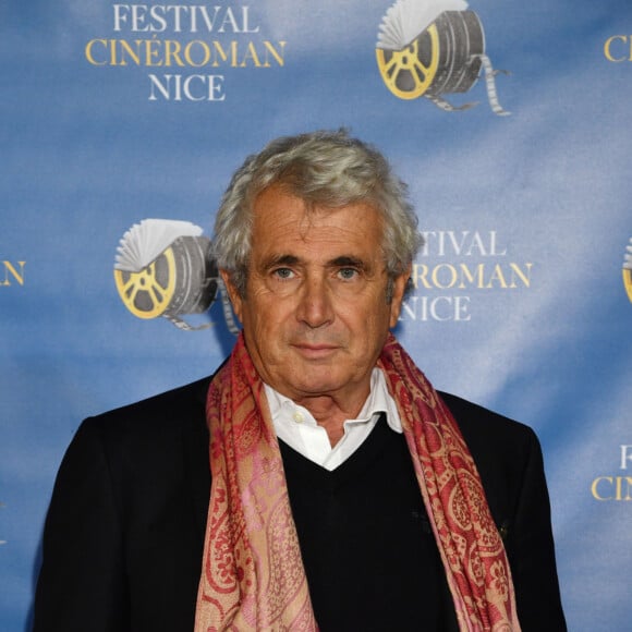 Michel Boujenah durant la soirée d'ouverture de la 1ère éditon du Festival Ciné Roman à Nice le 23 octobre 2019. © Bruno Bebert/Bestimage