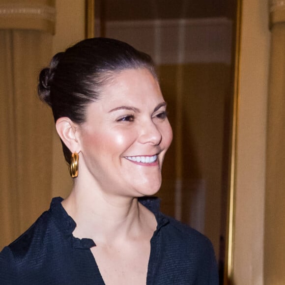 La princesse Victoria de Suède - La princesse Victoria et le prince Daniel de Suède assistent au dîner organisé au "Norrbotten County Governor" à Luleå , le 9 mars 2020.