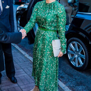 La princesse Victoria de Suède visite à l'Institut international de recherche sur la paix de Stockholm (SIPRI) à Stockholm, Suède, le 6 mars 2020.