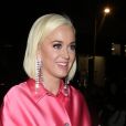 Katy Perry est allée regarder la comédie musicale "&amp; Juliet" au théâtre Shaftsbury et est ensuite allée dîner au restaurant Scott à Londres, Royaume Uni, le 3 février 2020.