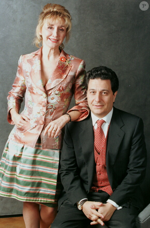 Marie-Anne Chazel et Christian Clavier - Trophées Film Français. Le 13 février 1996.