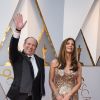 Hans Zimmer et sa femme Suzanne Zimmer - Arrivées - 90ème cérémonie des Oscars 2018 au théâtre Dolby à Los Angeles, le 4 mars 2018. © Michael Baker/AMPAS via ZUMA Press/Bestimage