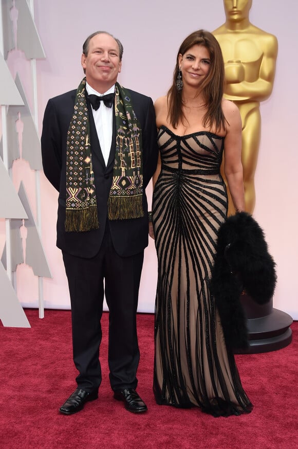 Divorce - Hans Zimmer divorce - Hans Zimmer et Dina de Luca - People à la 87ème cérémonie des Oscars à Hollywood le 22 février 2015