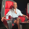 Amel Bent dans The Voice. Janvier 2020.