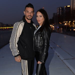 Exclusif - Julien Tanti et sa compagne Manon Marsault - Soirée du 9ème anniversaire du site en ligne "AliExpress.com" (filiale d'Alibaba) à Paris le 28 mars 2019. © Veeren/Bestimage