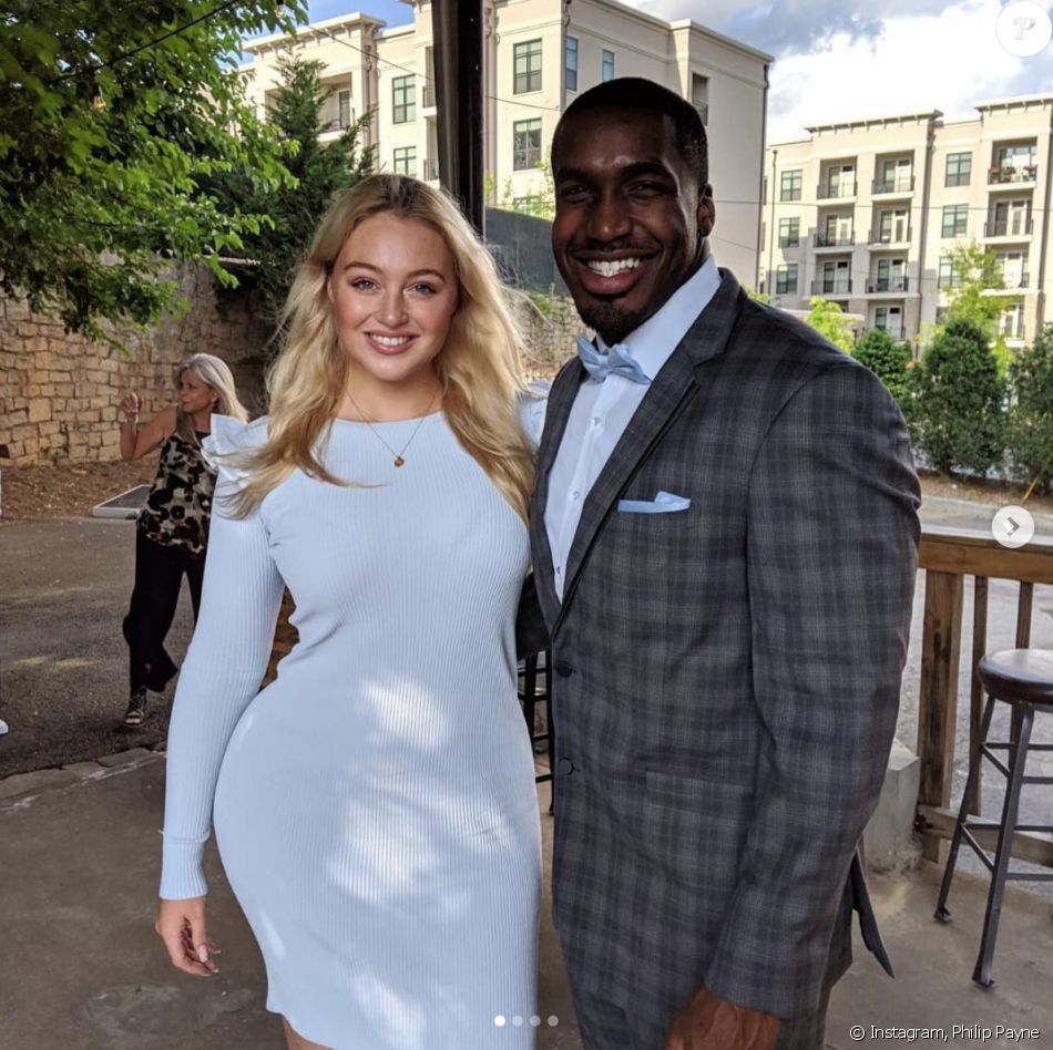 Iskra Lawrence Et Son Compagnon Philip Payne Mai 2019 Purepeople 9849