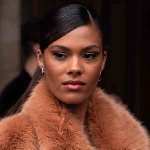 Tina Kunakey (Cassel) - Les people à la sortie du défilé Stella McCartney collection prêt-à-porter Automne/Hiver 2020-2021 lors de la Fashion Week à Paris (PFW), le 2 mars 2020. © Federico Pestellini/Panoramic/Bestimage