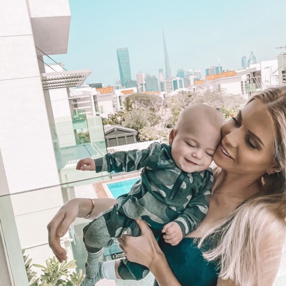 Jessica Thivenin et son fils Maylone sur Instagram, le 27 mars 2020