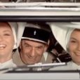 Soeur Clotilde (France Rumilly) dans Le Gendarme en balade (1970), quatrième épisode de la série de films Le Gendarme de Saint-Tropez par Jean Girault et avec Louis de Funès.
