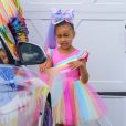 Exclusif - Kim Kardashian récupère sa fille North West chez la YouTubeuse Jojo Siwa à Los Angeles le 27 mars 2019.
