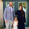 Kara Bosworth, son mari Kyle Bosworth et leur fille Decker. Mars 2020.