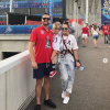 Kara Bosworth, son mari Kyle Bosworth et leur fille Decker. Juillet 2019.