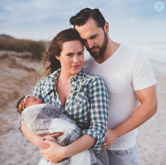 Kara Bosworth, son mari Kyle Bosworth et leur fille aînée Decker. Mars 2016.