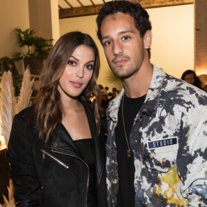 Exclusif - Iris Mittenaere et son compagnon Diego - Les people dans l'espace Experience Immersive réservé aux VIP lors du Etam Live Show 2019 au Stade Roland Garros lors de la fashion week à Paris, le 24 septembre 2019. © Cyril Moreau/Veeren/Bestimage