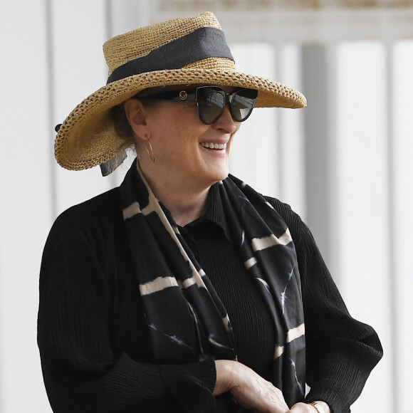 Exclusif - Meryl Streep au départ de l'aéroport de Venise, 76ème Mostra de Venise, Festival International du Film de Venise, le 2 septembre 2019.