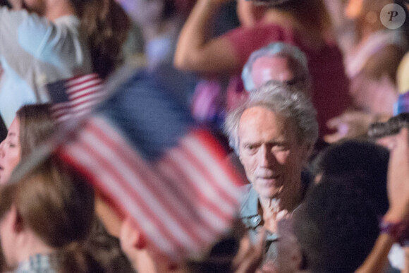 Clint Eastwood à Atlanta. Le 24/07/2019