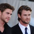 Liam Hemsworth et Chris Hemsworth à Los Angeles, le 2 mai 2011.