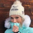 Marion Rousse, photo Instagram du 18 décembre 2019 pour Destination Iceland by Défi d'Elles.